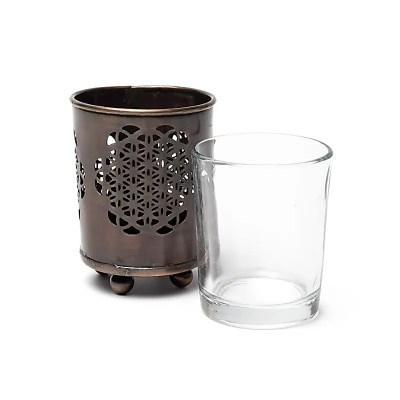 Flower of Life Candle holder2